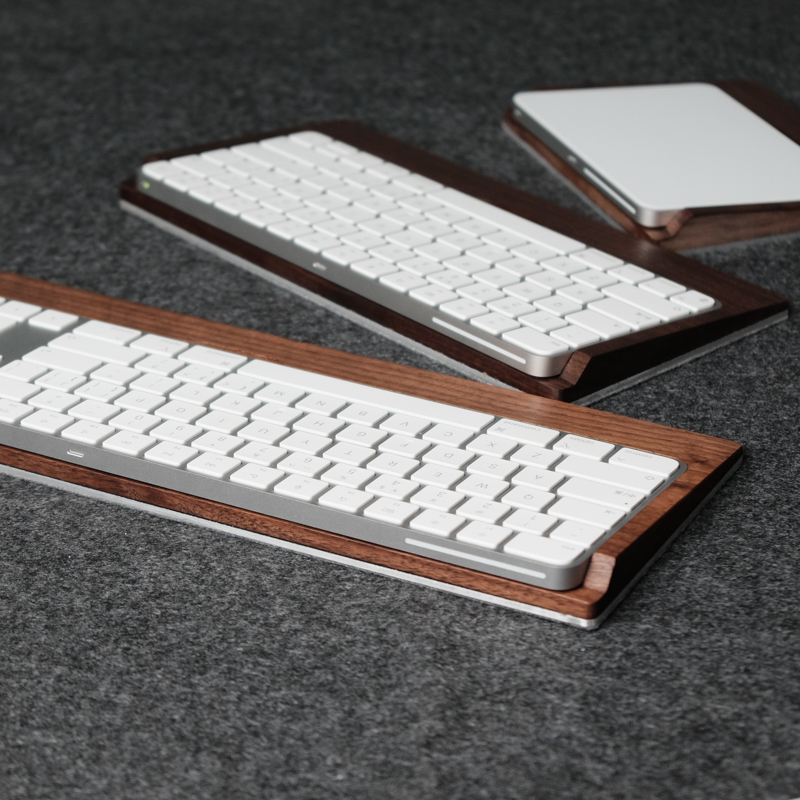 Wrist Rest Wood - Kashcy Walnut Solid Wooden Tray Palm