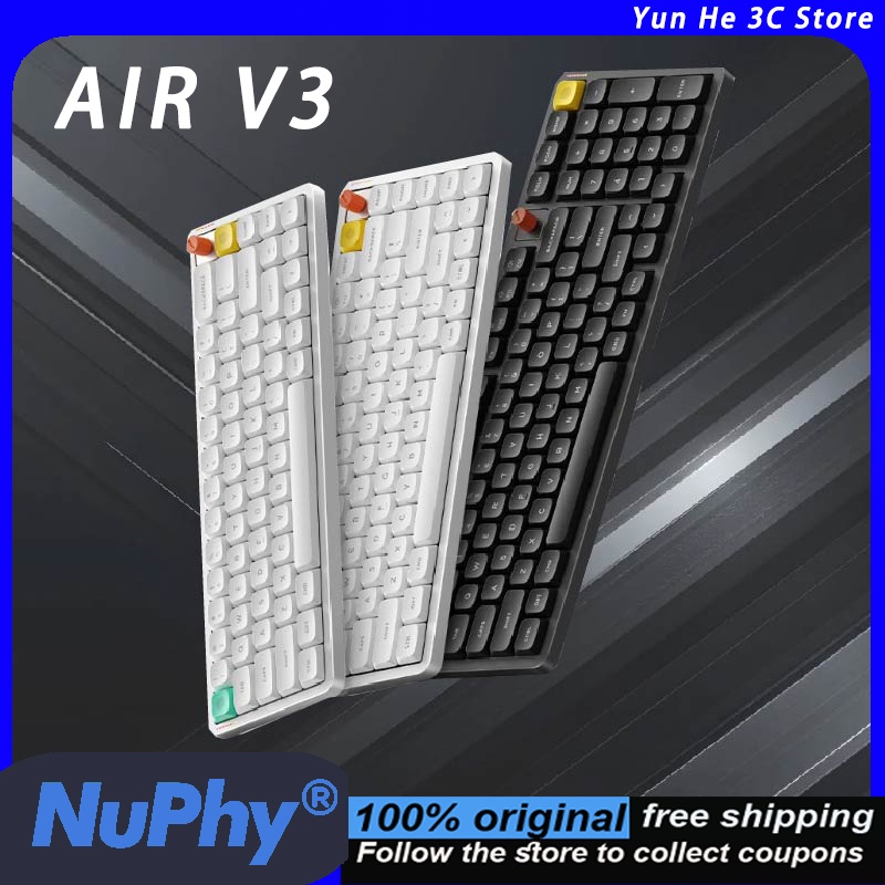 NuPhy Air V3 Low Profile Mecha - Keyboard Gaming Mac review and price