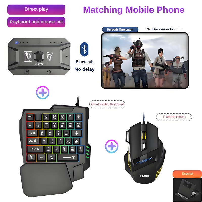 M1 Pro Gamepad Mobile Phone Ga - Gaming Keyboard And Mouse Wireless review and price