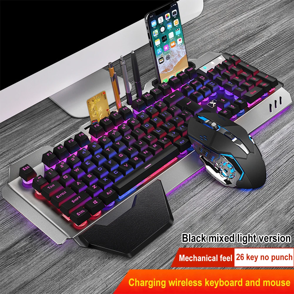 K680 Rechargeable 2.4G wireles - Gaming Keyboard And Mouse Wireless review and price