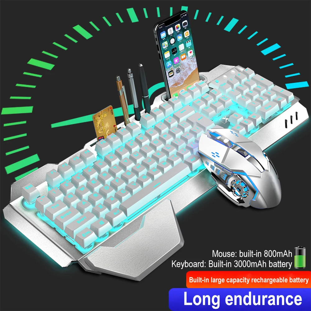 K680 Rechargeable 2.4G wireles - Gaming Keyboard And Mouse Wireless review and price