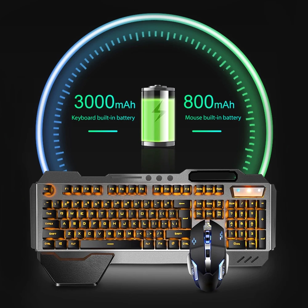 K680 Rechargeable 2.4G wireles - Gaming Keyboard And Mouse Wireless review and price