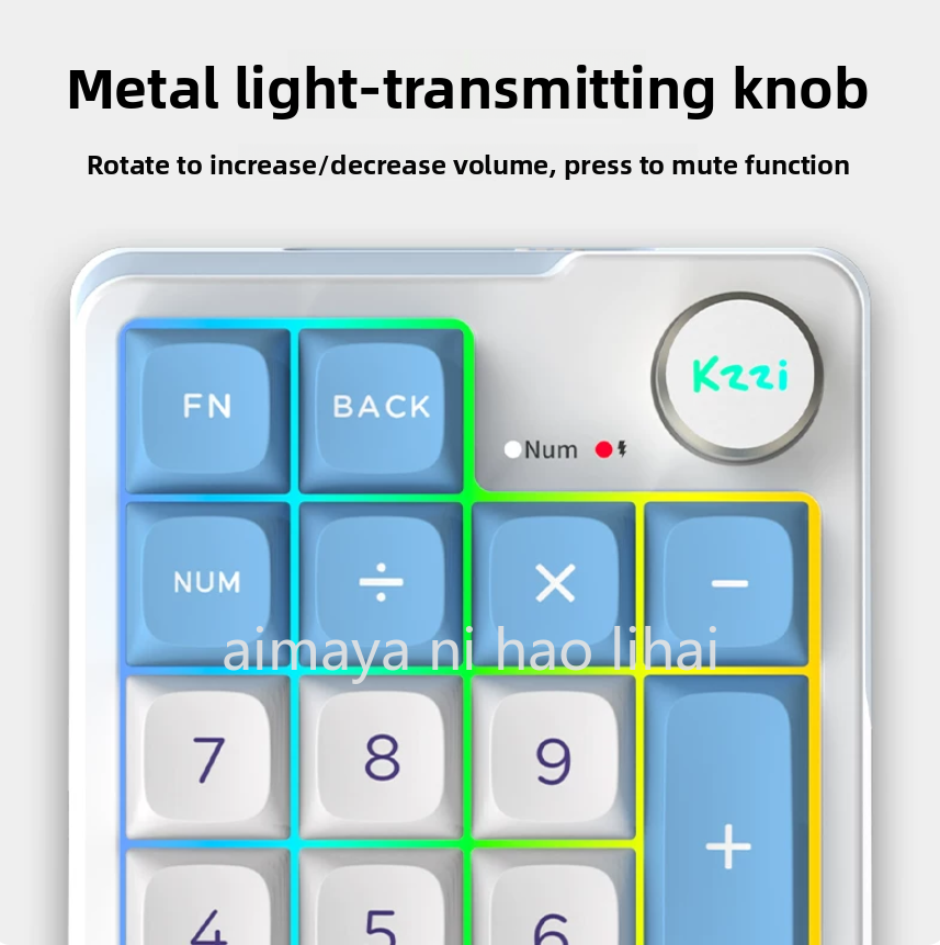 Kzzi K20 Mini Keypad Three Mod - Gaming Keyboard Esports review and price