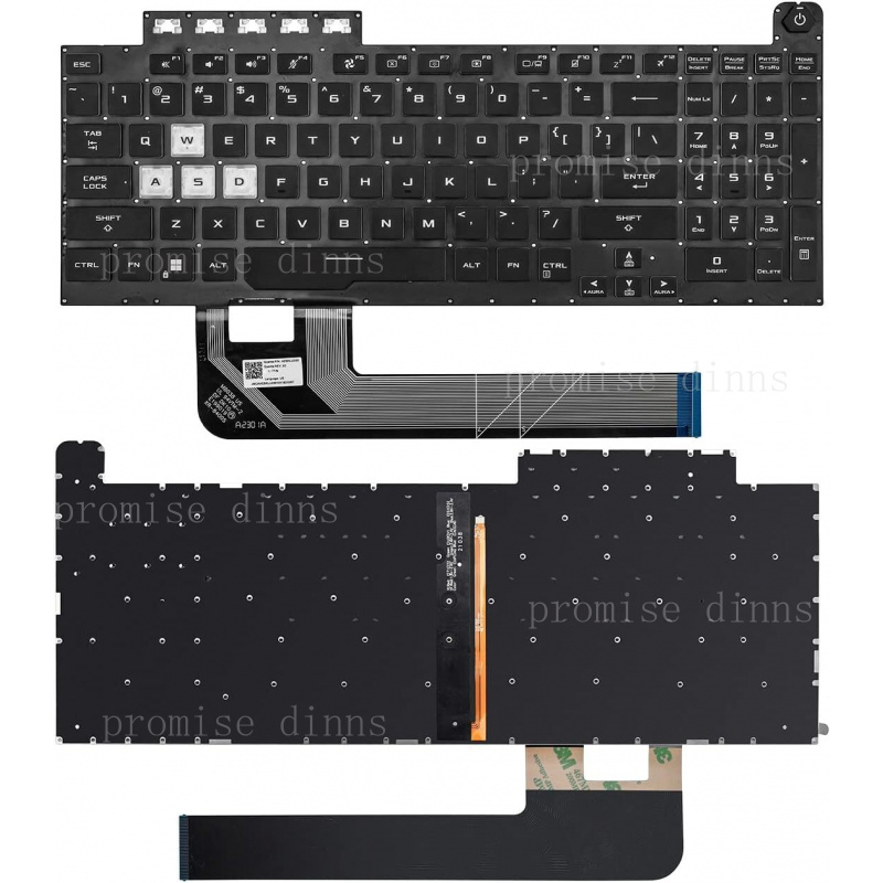 M   US Keyboard for Asus TUF G - Gaming Keyboard Asus review and price