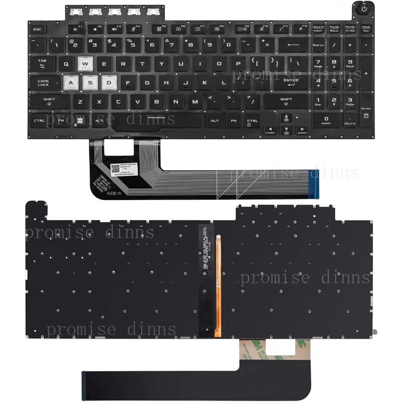 M   US Keyboard for Asus TUF G - Gaming Keyboard Asus review and price