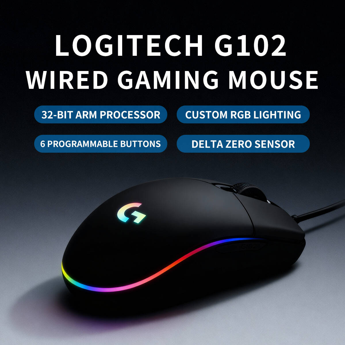 Logitech G102 Wired Gaming Mou - Logitech Mouse G203 review and price