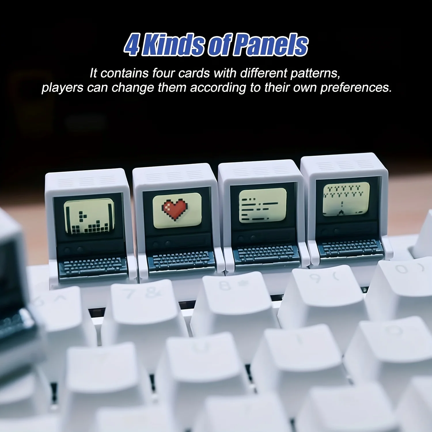Retro Mac-Inspired Keycaps Dou - Keyboard Gaming Mac review and price