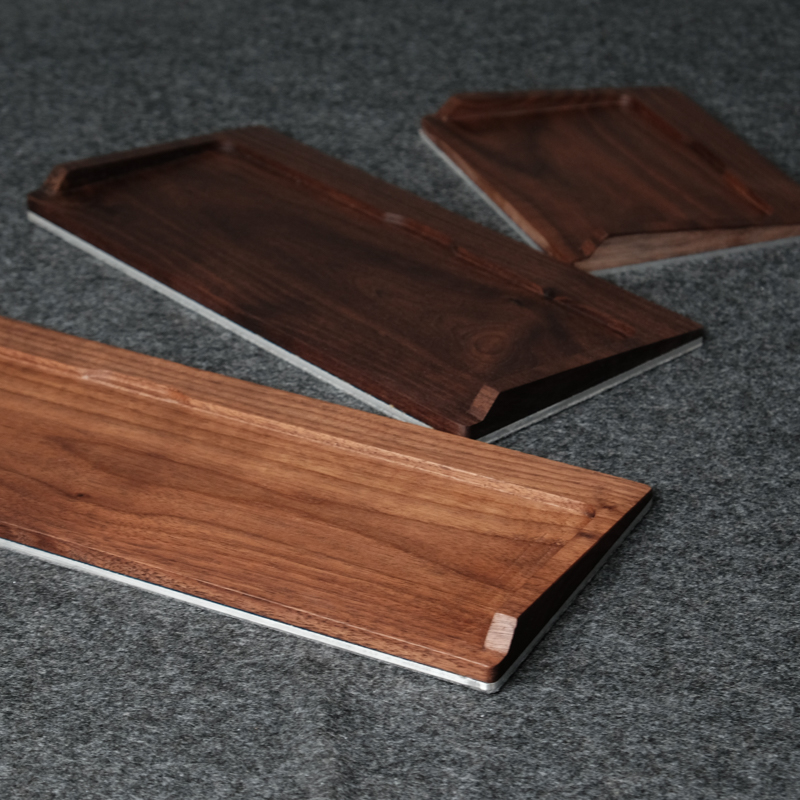 Kashcy Walnut Solid Wooden Tra - Wrist Rest Wood review and price