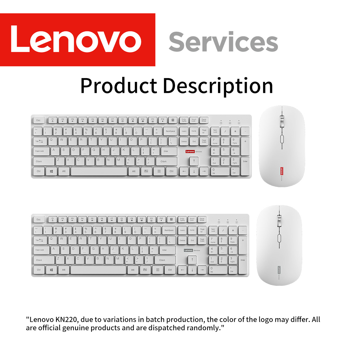 Lenovo KN220 Silent 2.4G Wirel - Gaming Keyboard And Mouse Wireless review and price