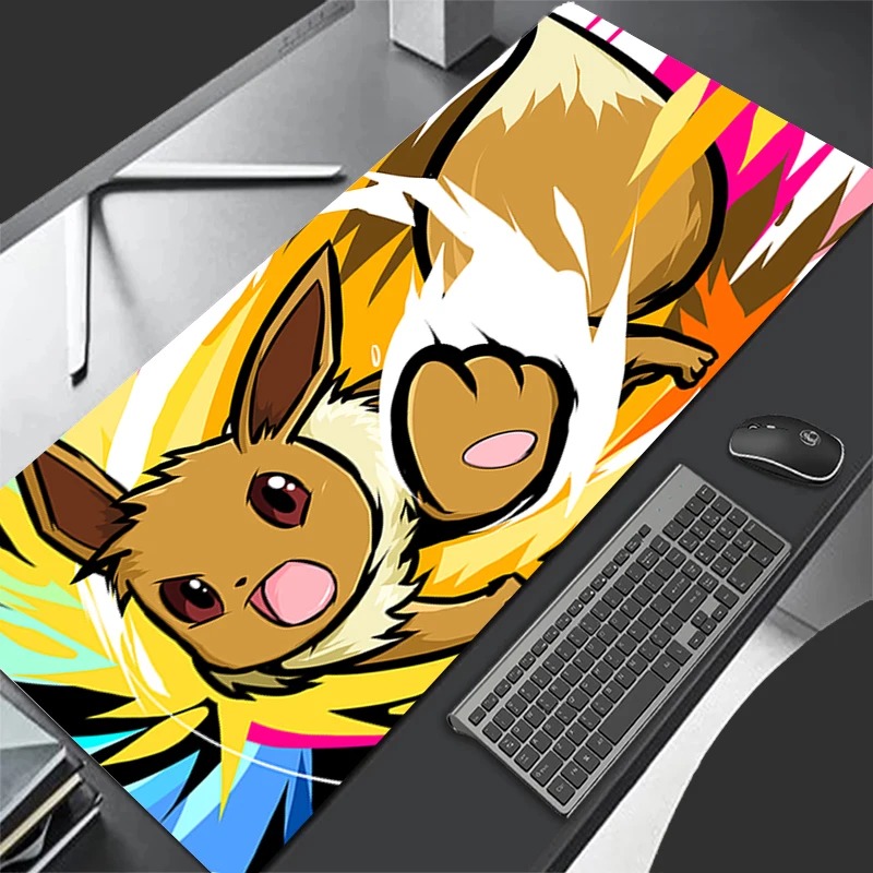 P-Pokemon Eevee Anime Gaming M - Gaming Keyboard Esports review and price