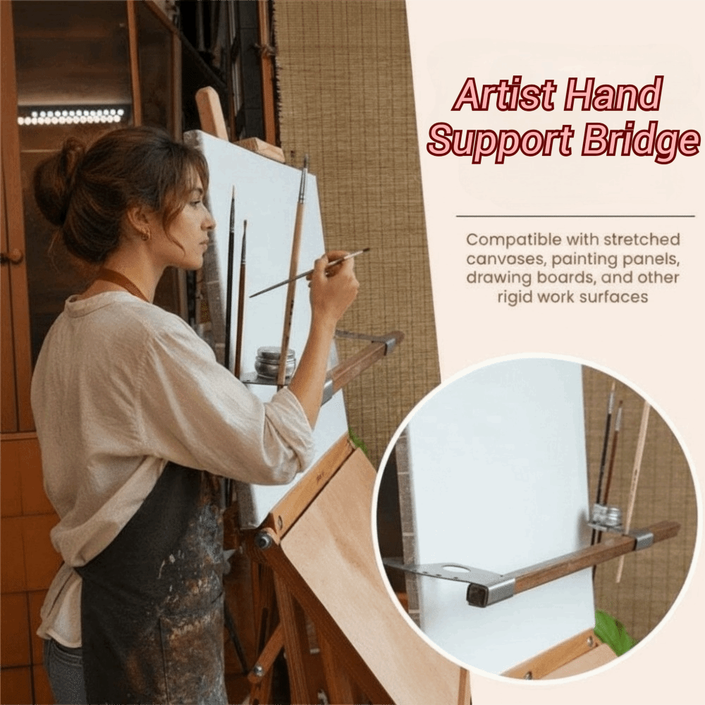 Wood Artist Hand Support Bridg - Wrist Rest Wood review and price