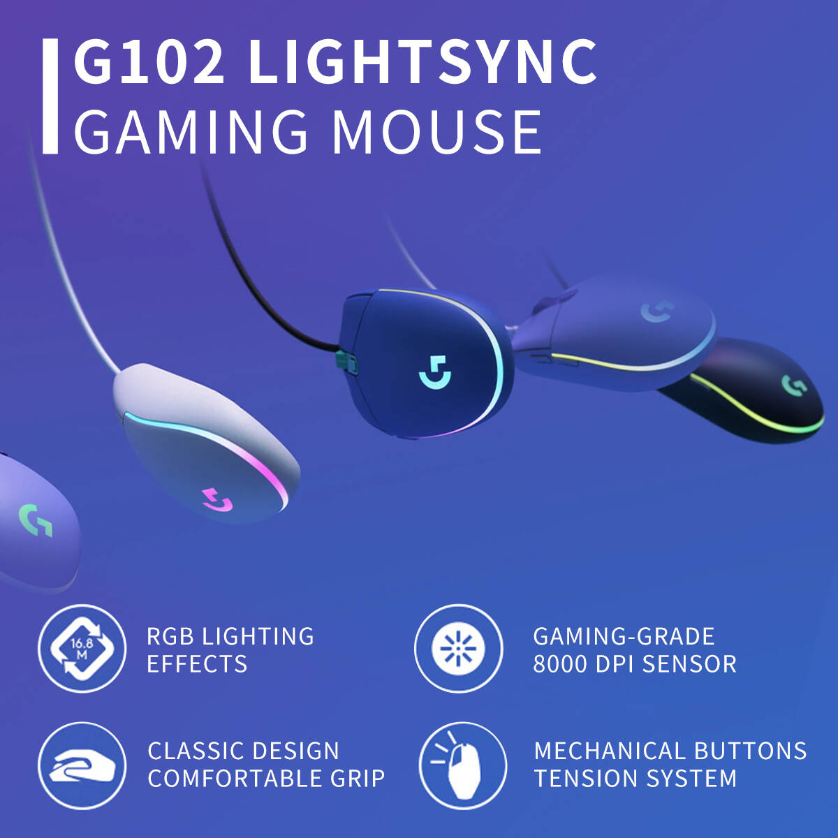 Logitech G203 Wired RGB Gaming - Logitech Mouse G203 review and price
