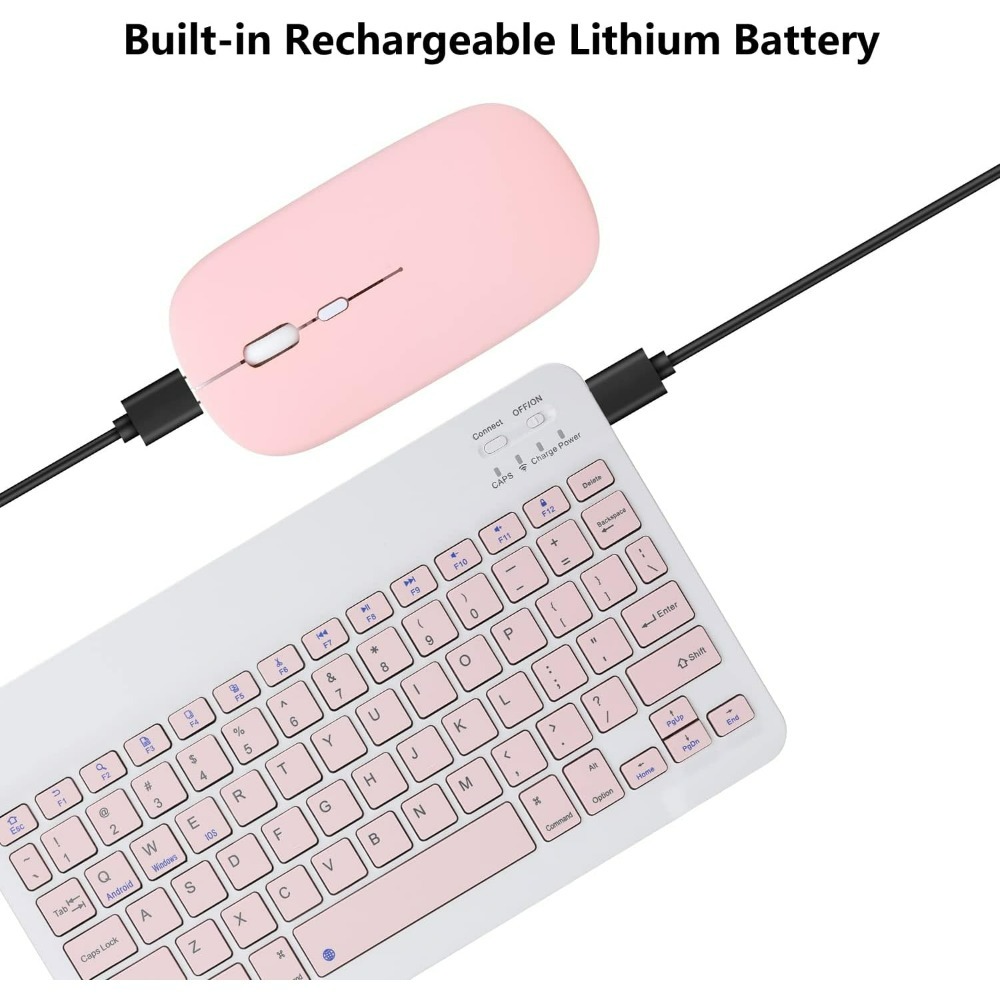 10 lnch Wireless  Bluetooth Mi - Gaming Keyboard And Mouse Wireless review and price