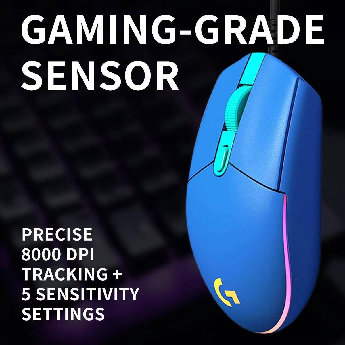 Logitech G203 Gaming Mouse 800 - Logitech Mouse G203 review and price