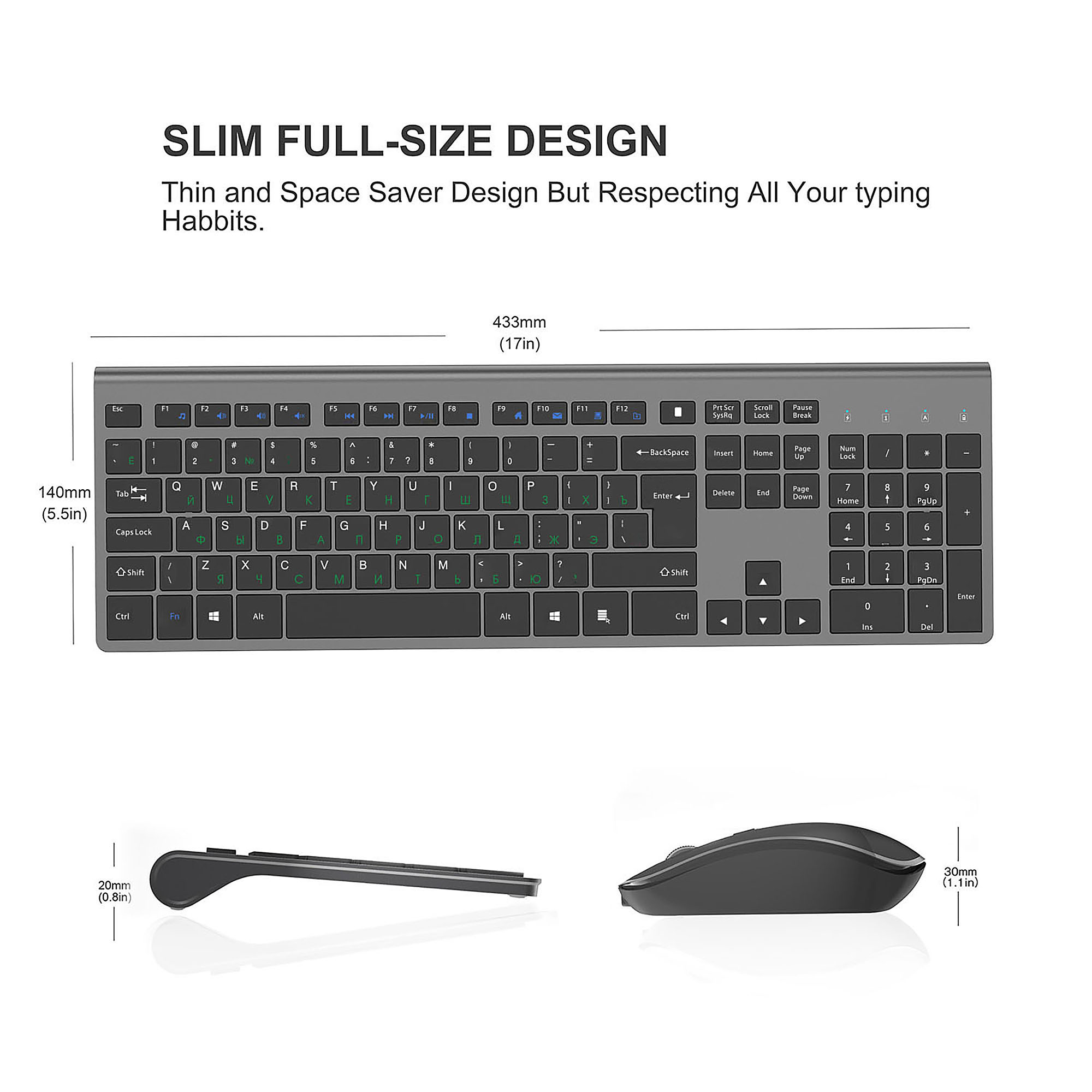 2.4G Rechargeable Wireless Key - Gaming Keyboard And Mouse Wireless review and price