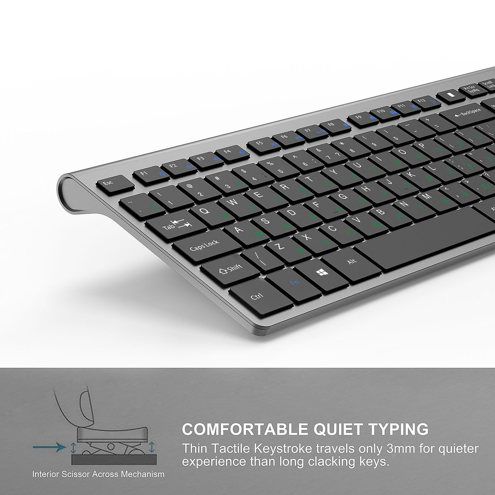 2.4G Rechargeable Wireless Key - Gaming Keyboard And Mouse Wireless review and price