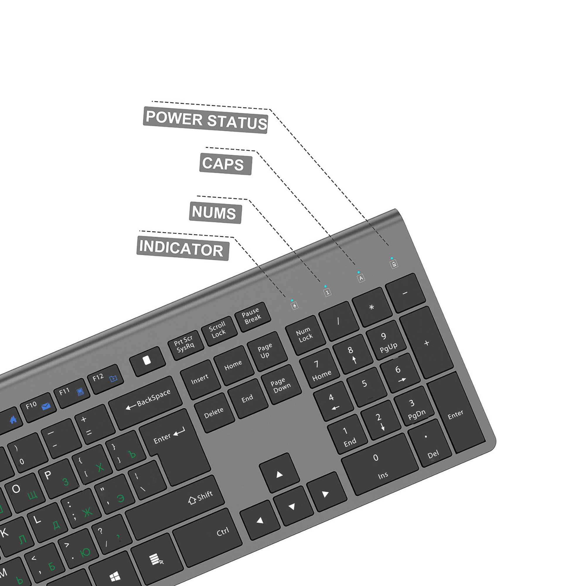 2.4G Rechargeable Wireless Key - Gaming Keyboard And Mouse Wireless review and price