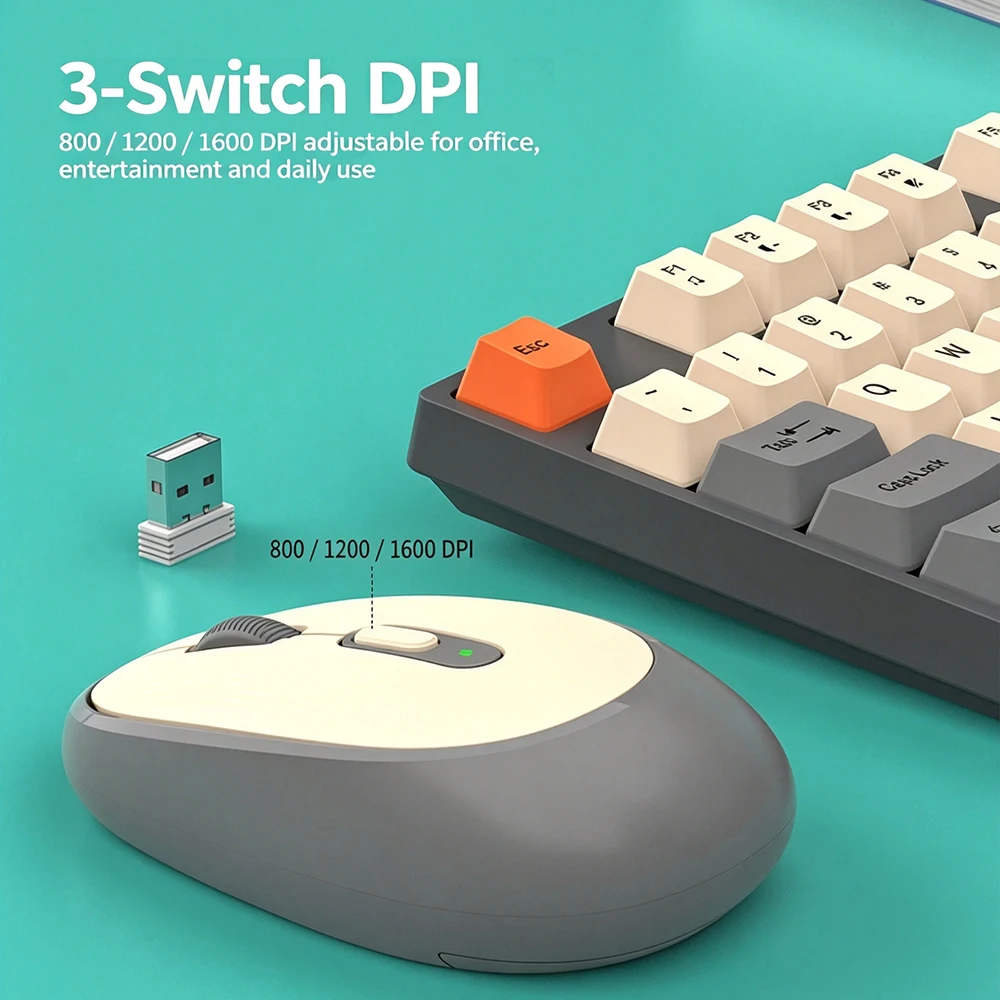 KEBIDUMEI 2.4G Wireless Keyboa - Gaming Keyboard Bundle review and price