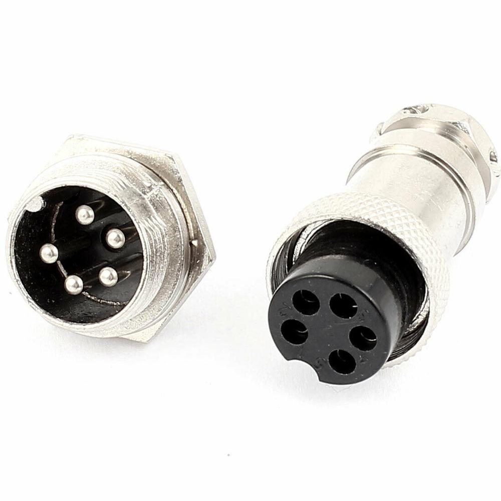1set GX16 5P Aviation Plug 16m - Aviator Connector Kit review and price