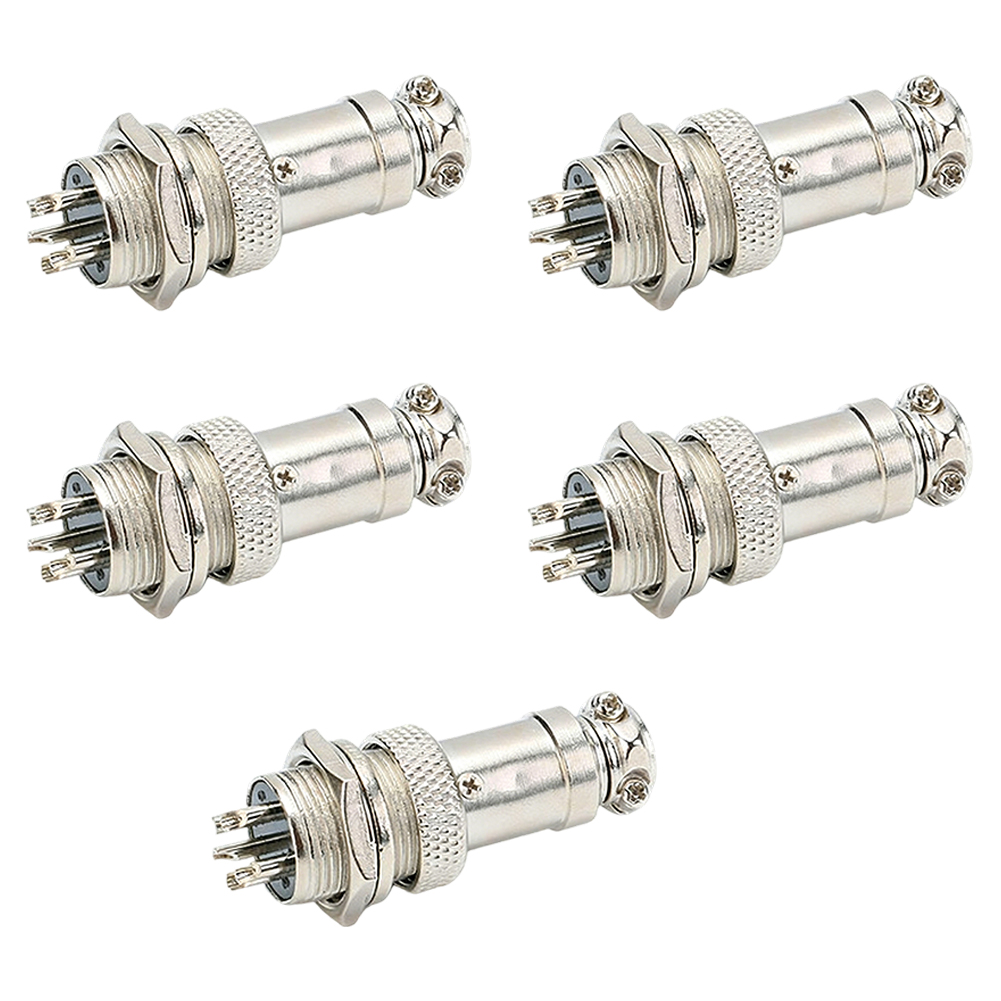 5Pcs GX16 2/3/4/5 Pin Aviation - Aviator Connector Kit review and price
