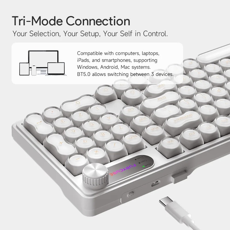 FURYCUBE IP98 Wired Keyboard R - Gaming Keyboard Ip98 review and price