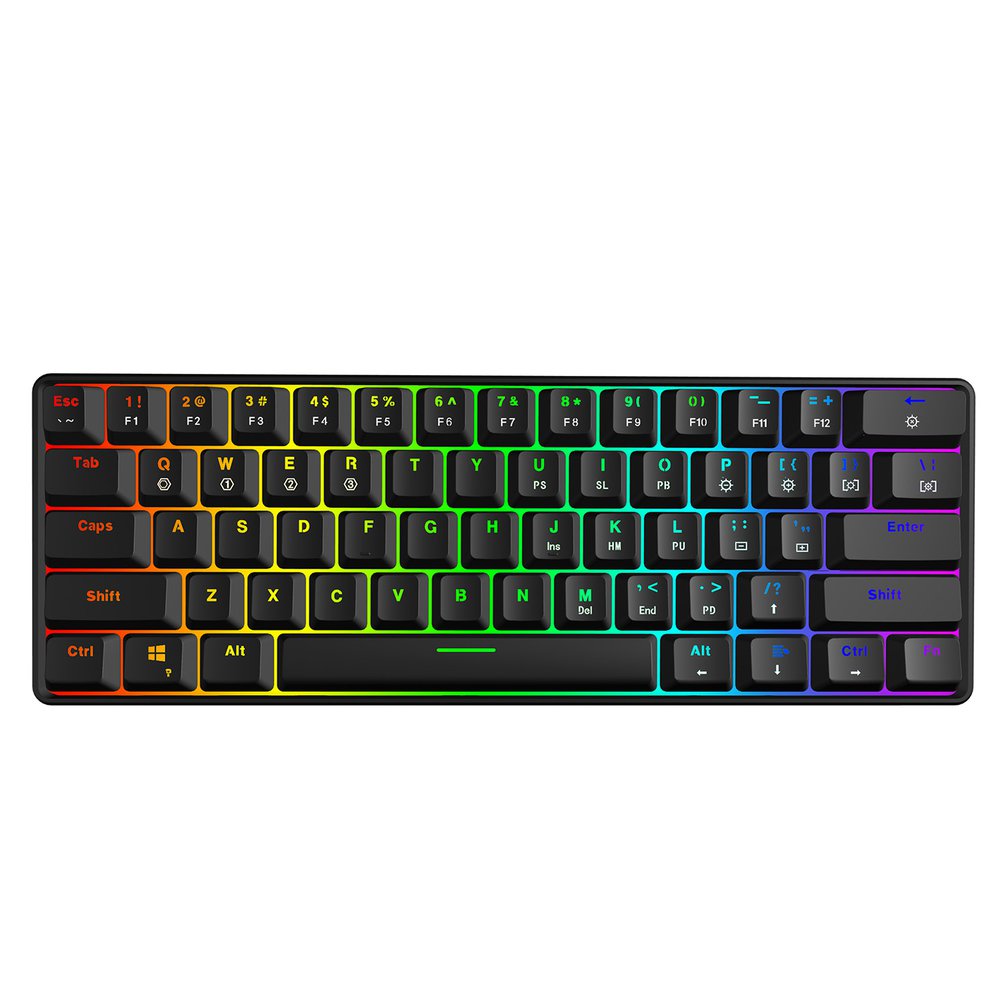 SKYLOONG GK61 Mini Portable 60 - Gaming Keyboard Bundle review and price