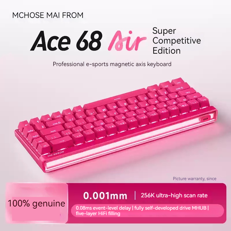 Mchose Ace68 Air Magnetic Axis - Gaming Keyboard Esports review and price