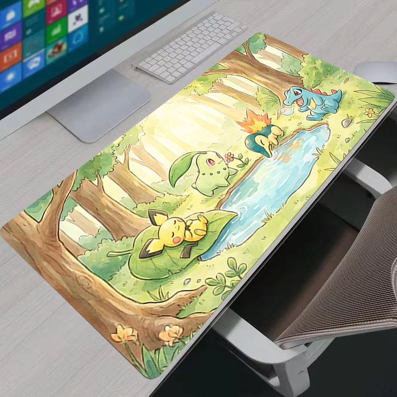 Mouse Pad Anime PC Gamer Cabin - Gaming Keyboard Esports review and price